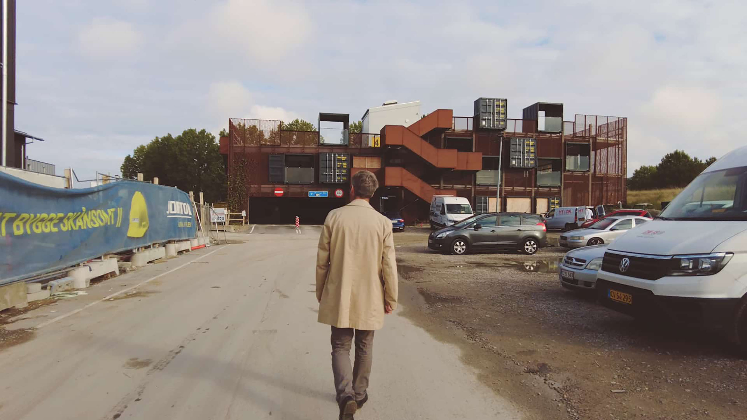 Musicons parkeringshus har 240 pladser